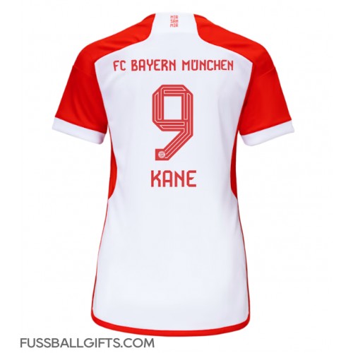 Bayern Munich Harry Kane #9 Fußballbekleidung Heimtrikot Damen 2023-24 Kurzarm